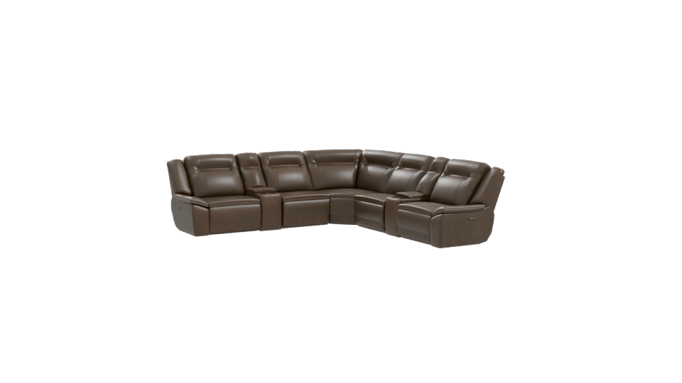 Luxurious Modern Sectional Sofa 3D - Professional 3D Model Render 10