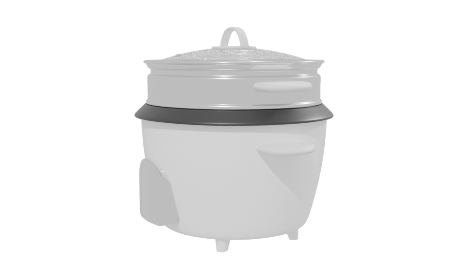 Versatile Electric Steamer Model - Professional 3D Model Render 13