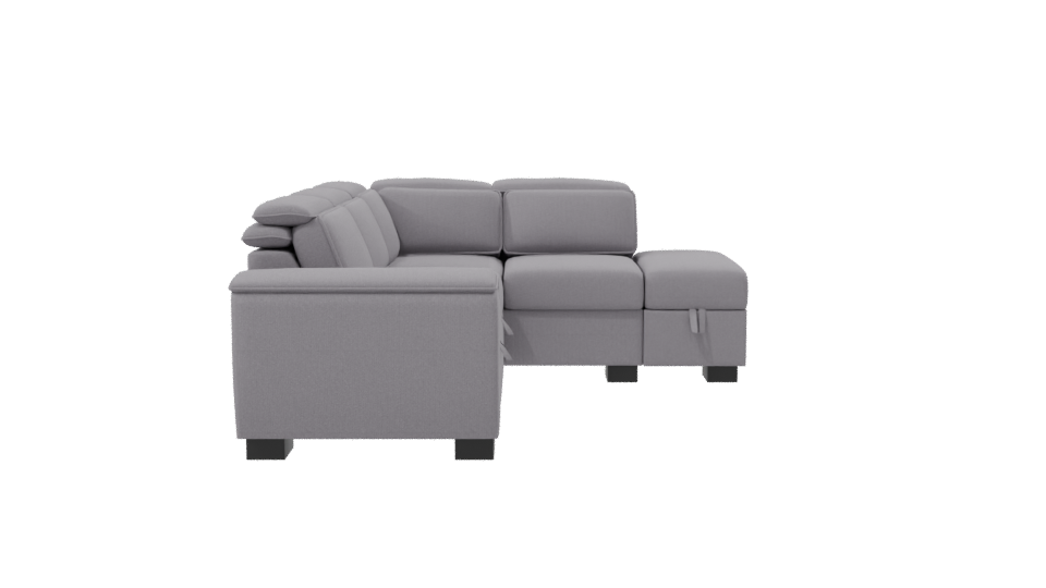 Contemporary L-Shaped Sofa 3D - Professional 3D Model Render 8