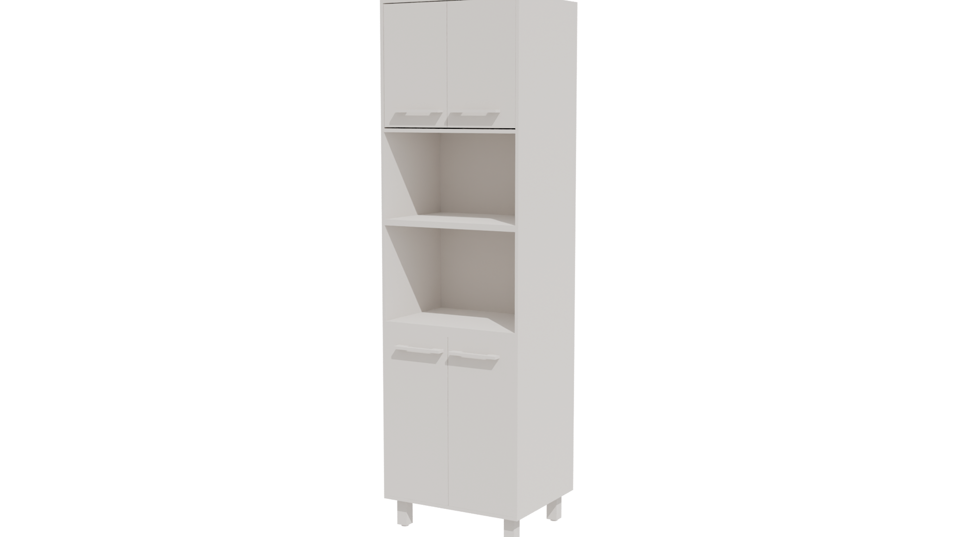 Modern Kitchen Cabinet 3D Model - Professional 3D Model Render 4
