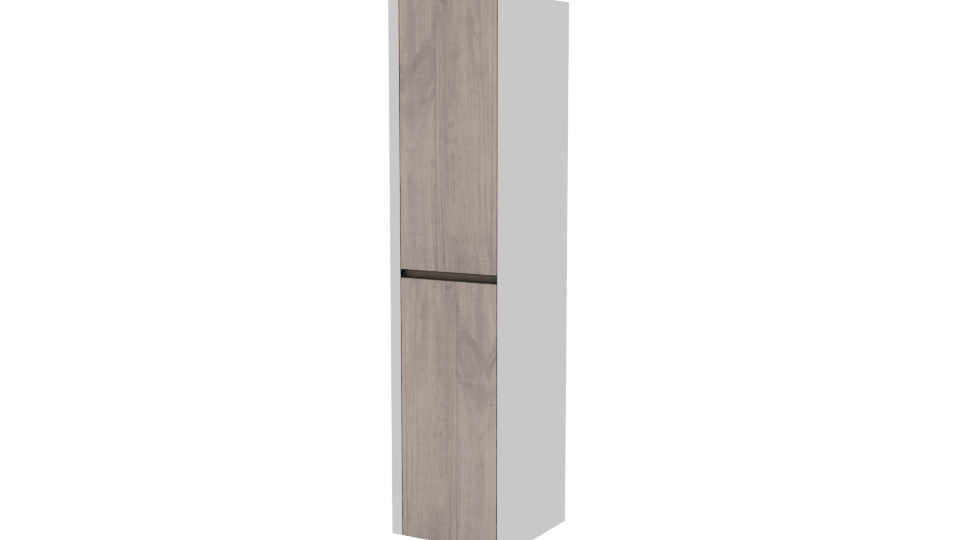 Modern Bathroom Side Cabinet 3D - Professional 3D Model Render 12