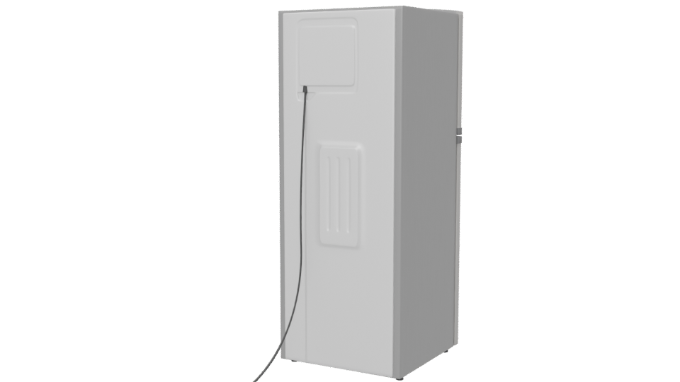 Automatic Refrigerator MABE 3D Model - Professional 3D Model Render 6