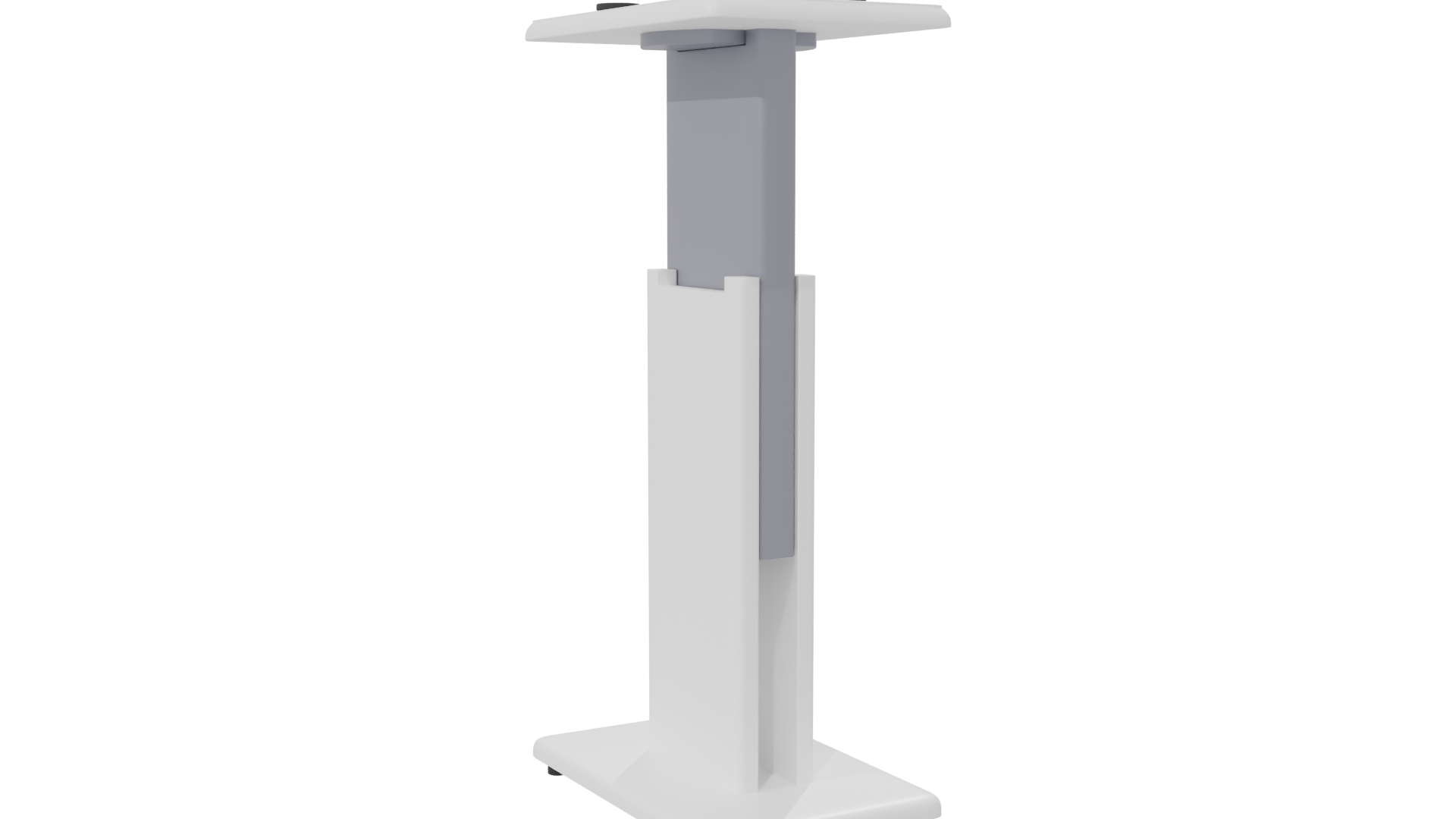 Stylish Office Desk Stand 3D - Professional 3D Model Render 7
