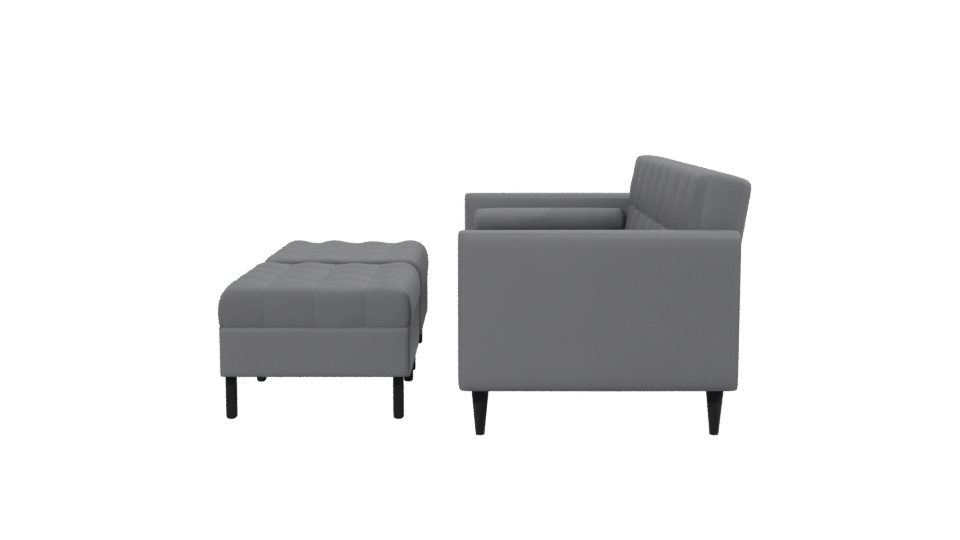 Stylish Modular Sofa Set 3D - Professional 3D Model Render 2