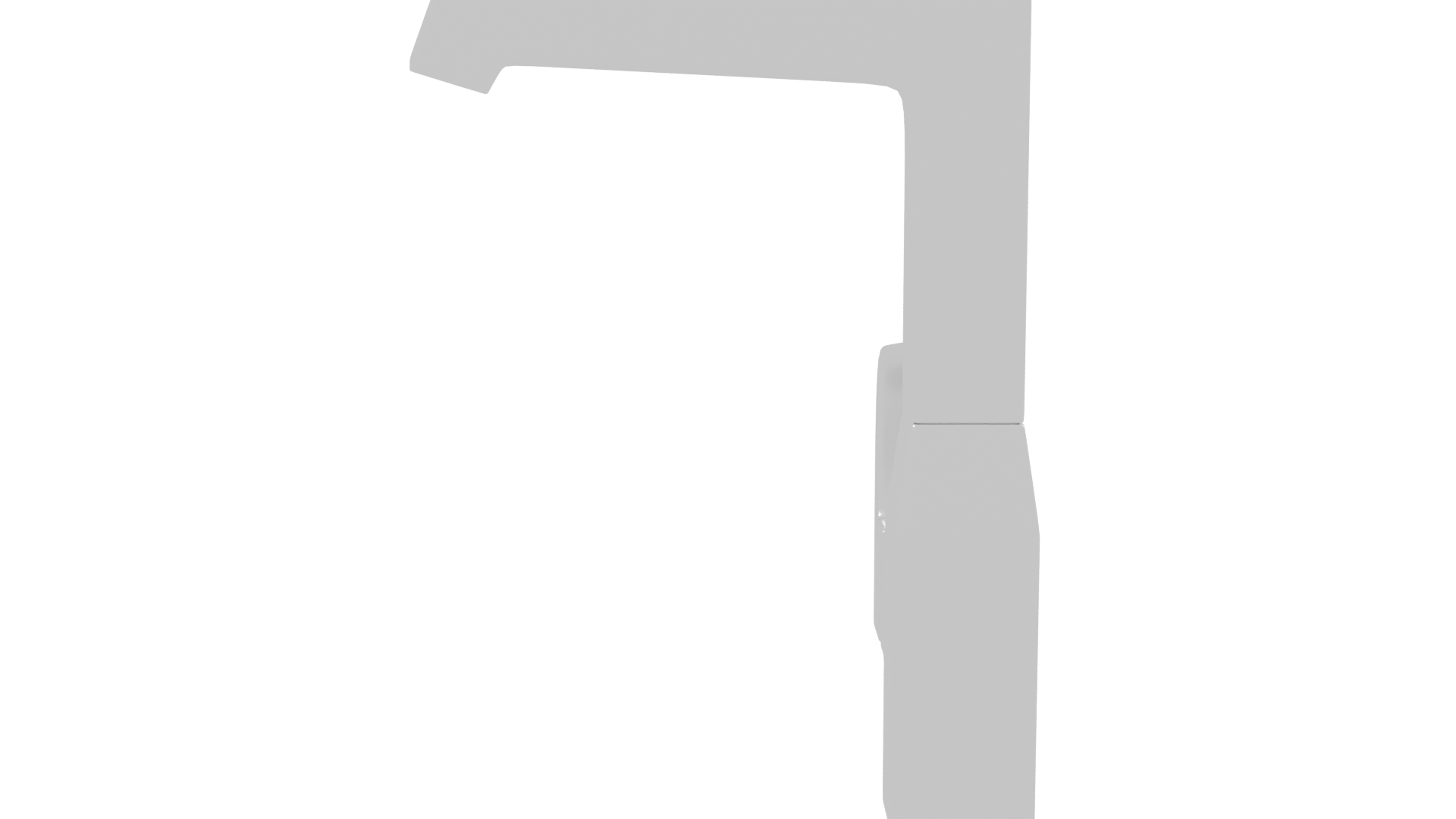 Sleek Modern Wall-Mounted Device - Professional 3D Model Render 2