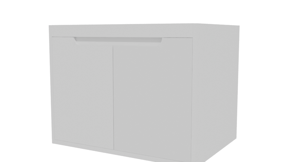 Stylish Minimalist Storage Chest 3D - Professional 3D Model Render 12