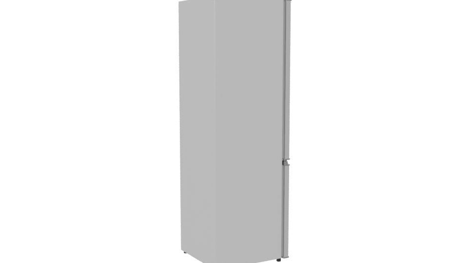 Minimalist Refrigerator 3D Model - Professional 3D Model Render 7