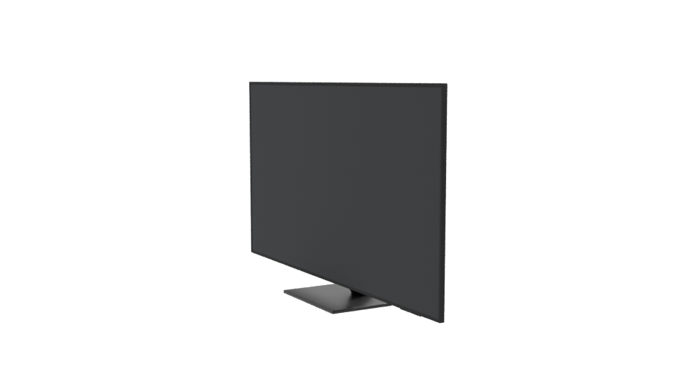 Sleek Modern TV Display 3D - Professional 3D Model Render 13