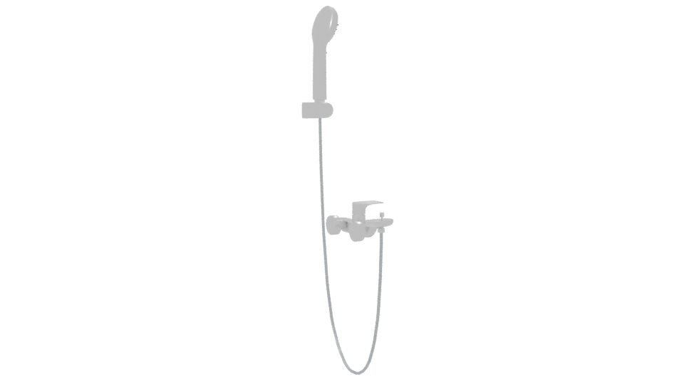 Contemporary Shower Head 3D Model - Professional 3D Model Render 7