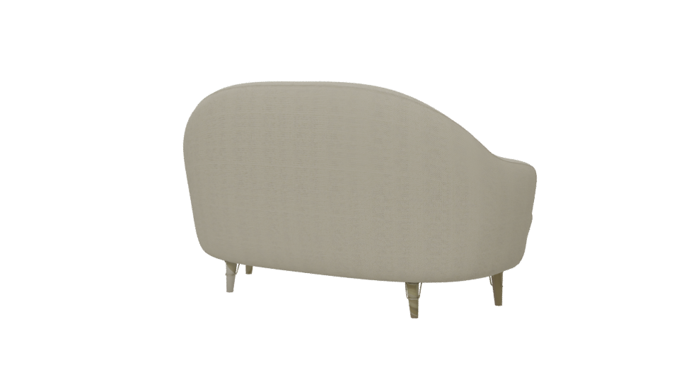 Stylish Modern Sofa 3D Model - Professional 3D Model Render 6