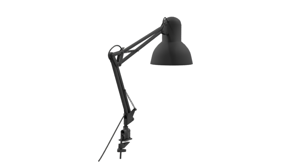 Stylish Adjustable Desk Lamp 3D - Professional 3D Model Render 9