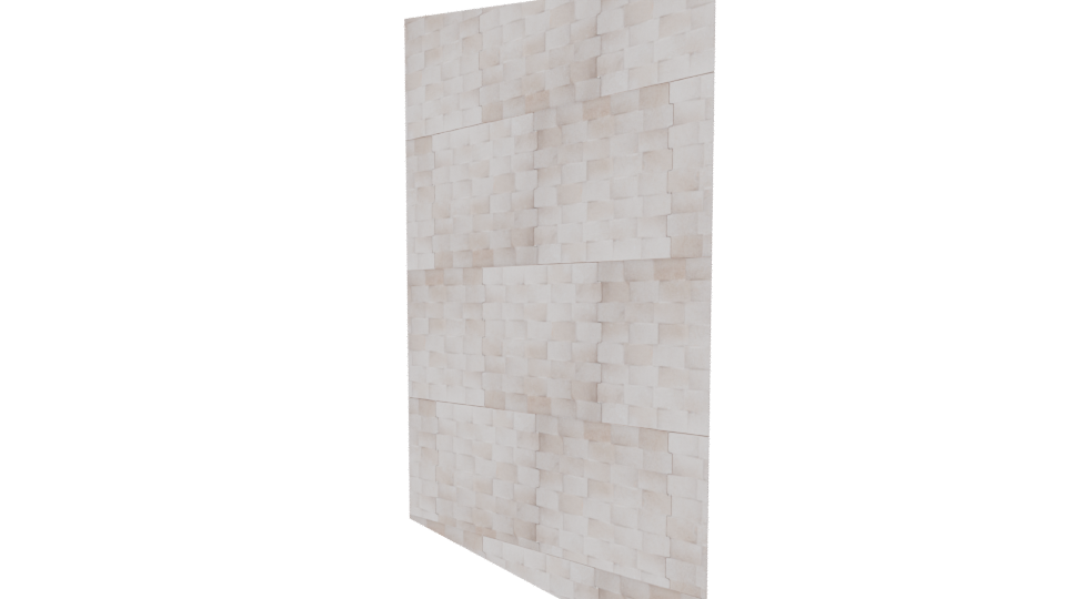 Stylish Textured Wall Panel 3D Model - Professional 3D Model Render 7