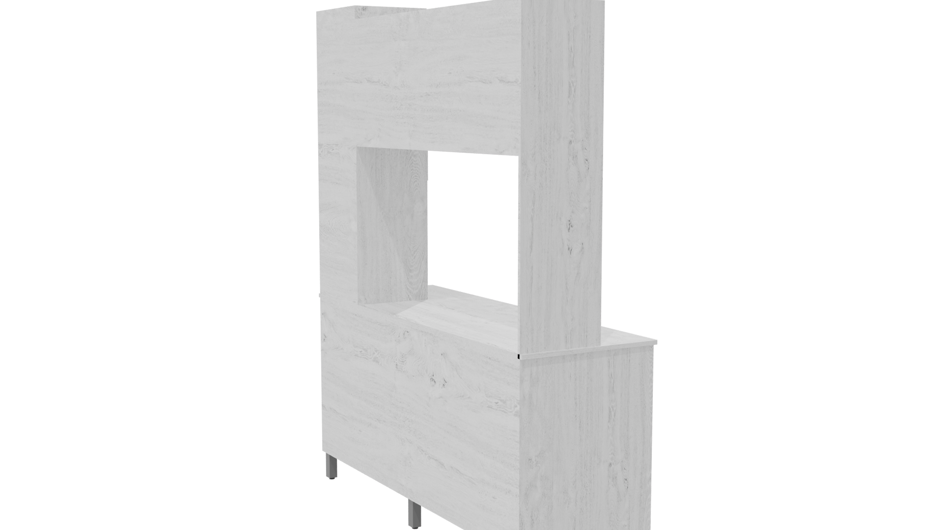 Stylish Kitchen Storage Unit 3D - Professional 3D Model Render 22