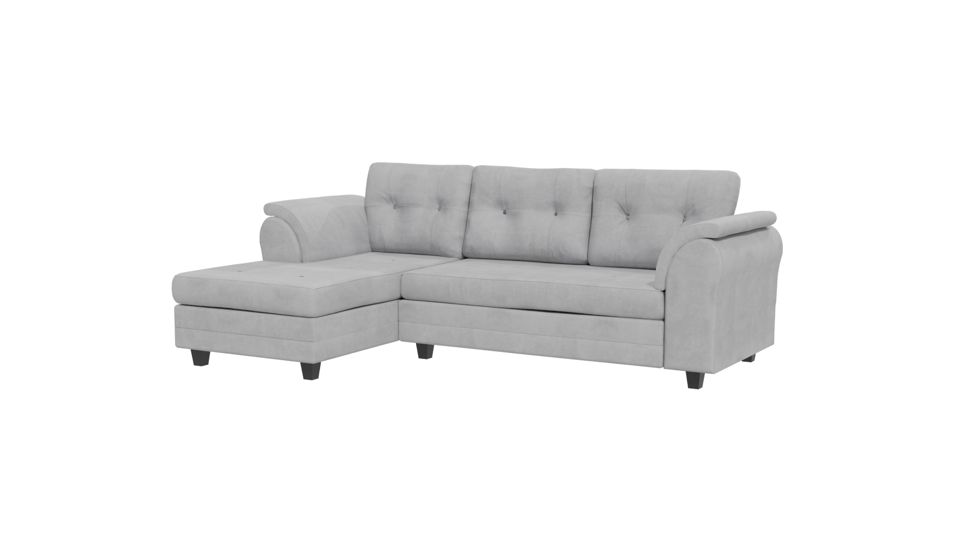 Stylish Modern Sofa 3D Model - Professional 3D Model Render 12