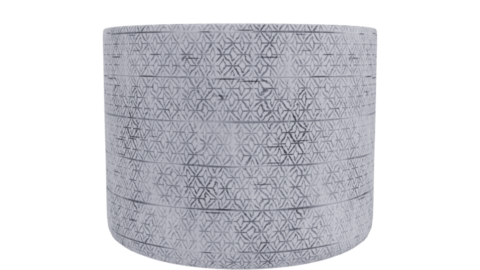 Elegant Decorative Pot 3D Model - Professional 3D Model Render 10