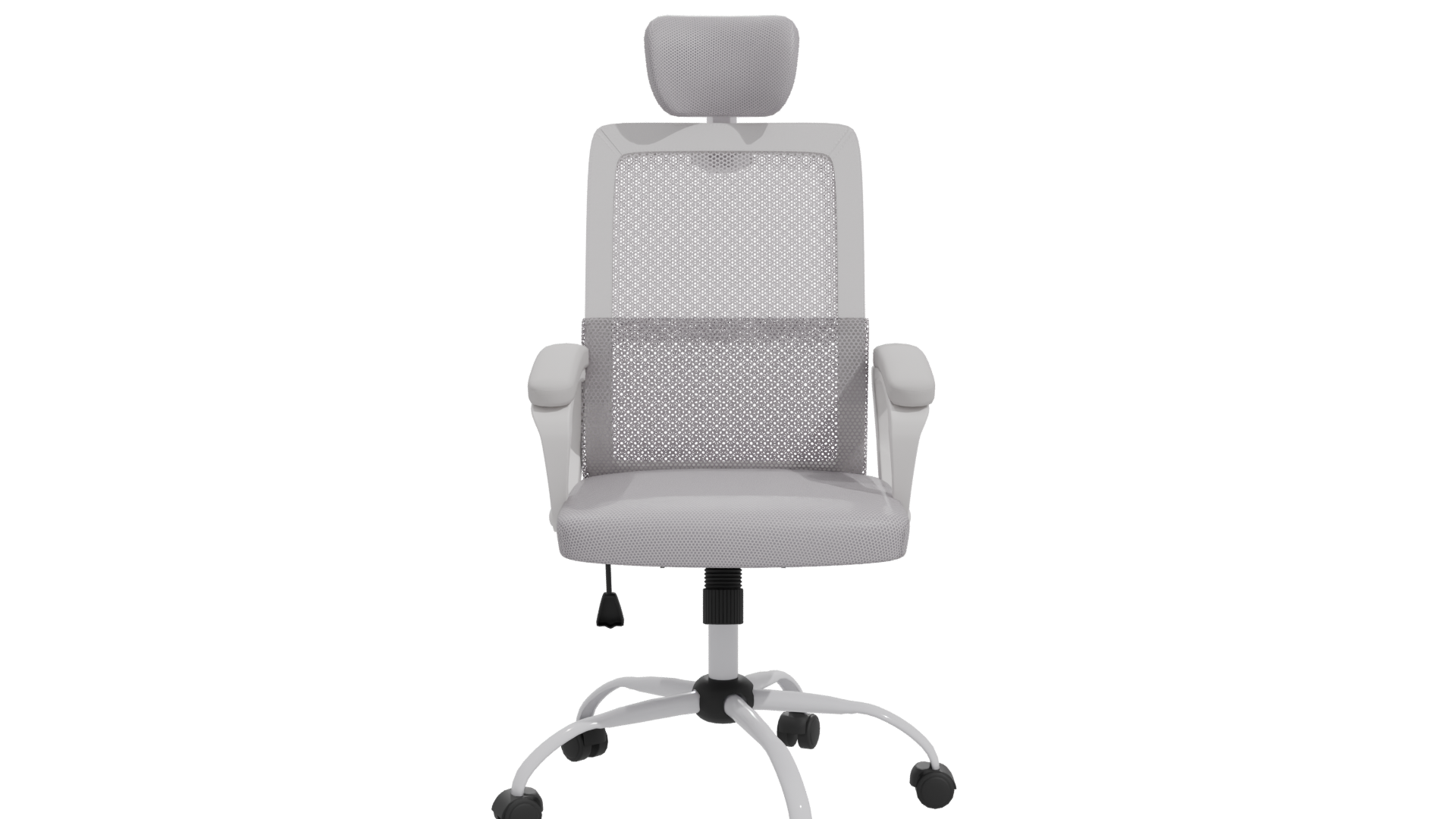 Ergonomic Office Chair Model - Professional 3D Model Render 11