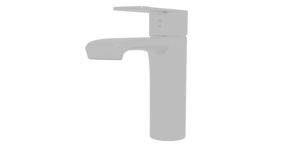 Stylish Metal Waste Disposal Unit - Professional 3D Model Render 12