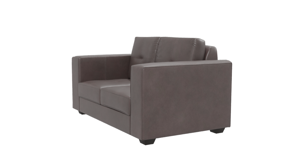 Brown Two-Seat Sofa 3D Model - Professional 3D Model Render 13