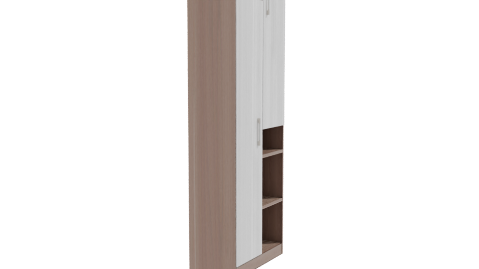 Stylish Modern Storage Cabinet 3D Model - Professional 3D Model Render 9