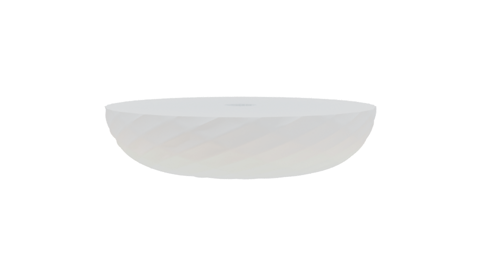 Stylish Modern Decorative Bowl 3D - Professional 3D Model Render 3