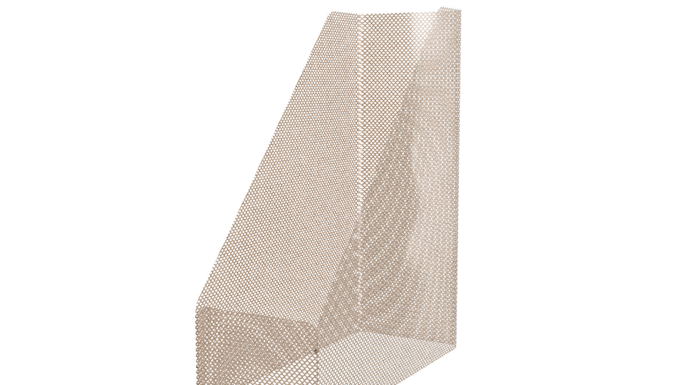 Stylish Metal Document Organizer 3D - Professional 3D Model Render 9