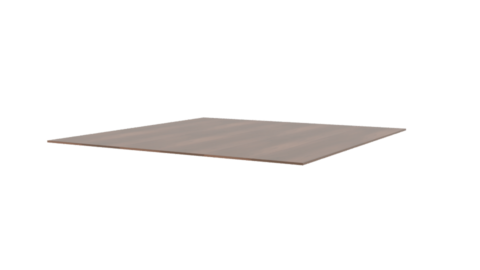 Elegant Wooden Table 3D Model - Professional 3D Model Render 3