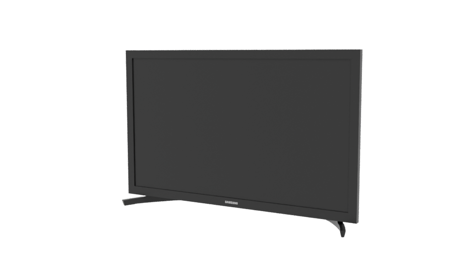 Realistic Flat Screen Television - Professional 3D Model Render 12