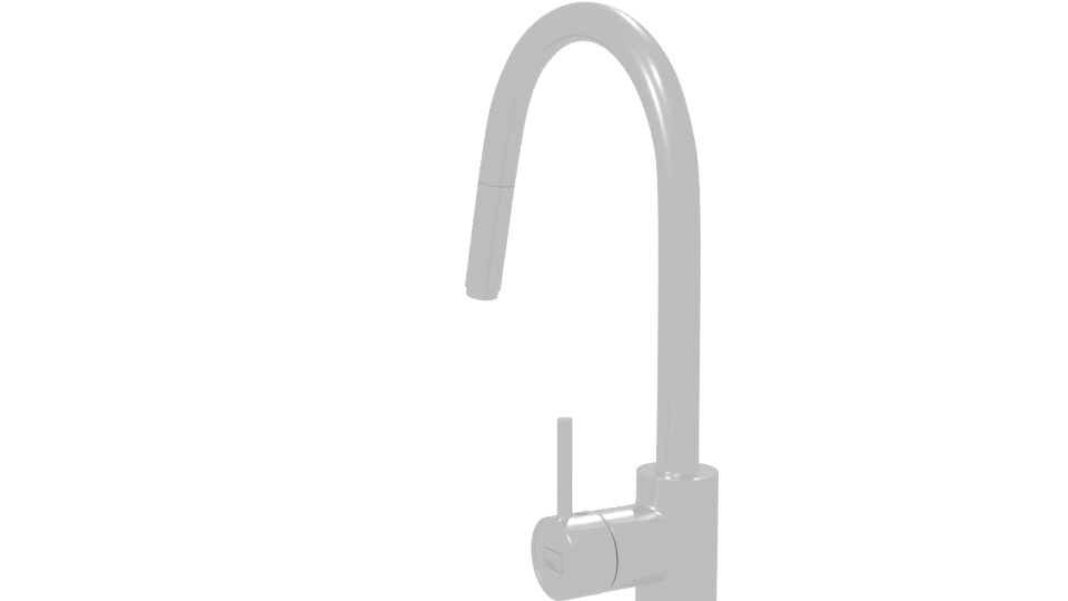 Modern Kitchen Faucet 3D Model - Professional 3D Model Render 7