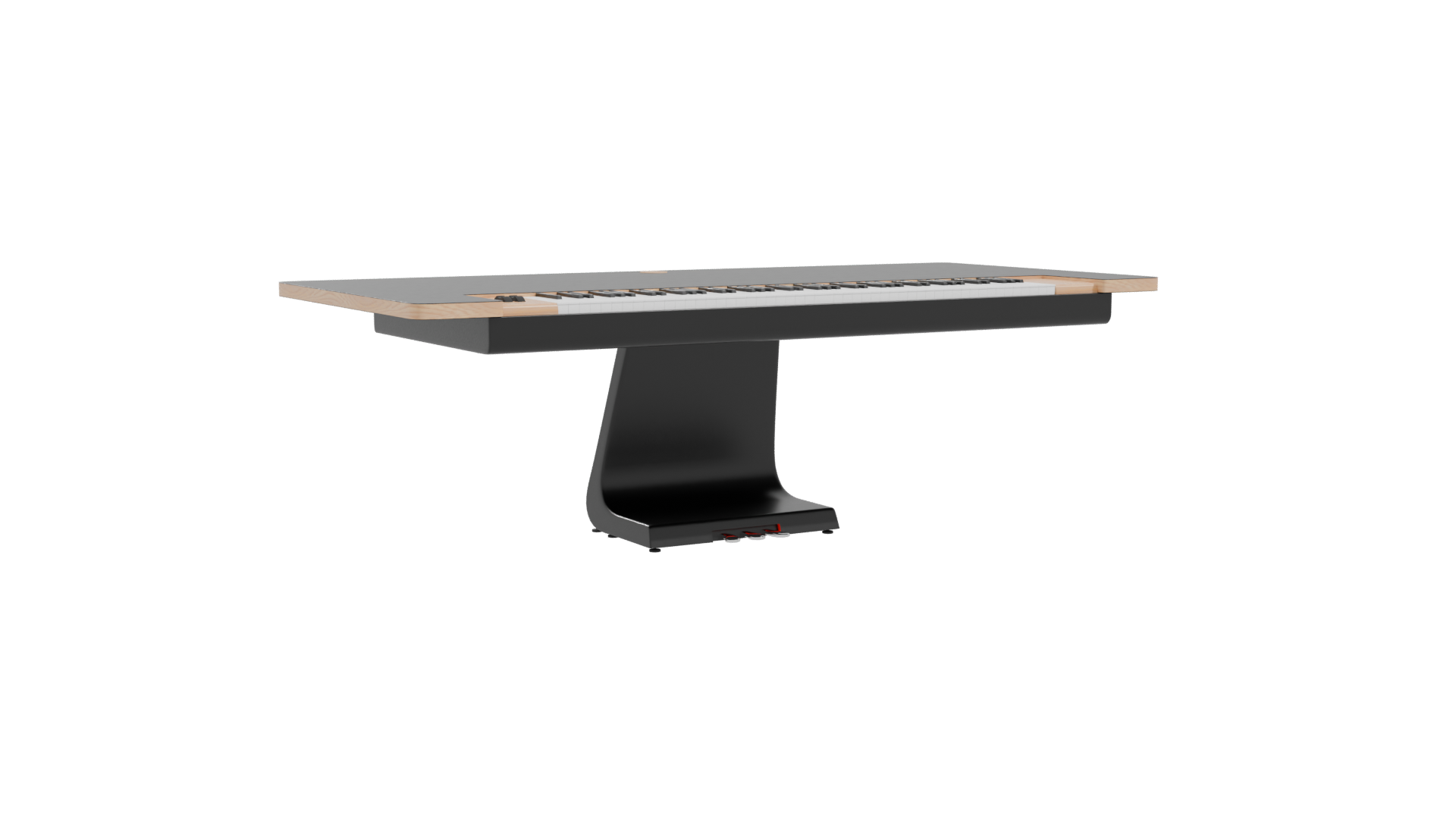 Sleek Digital Piano 3D Model - Professional 3D Model Render 10