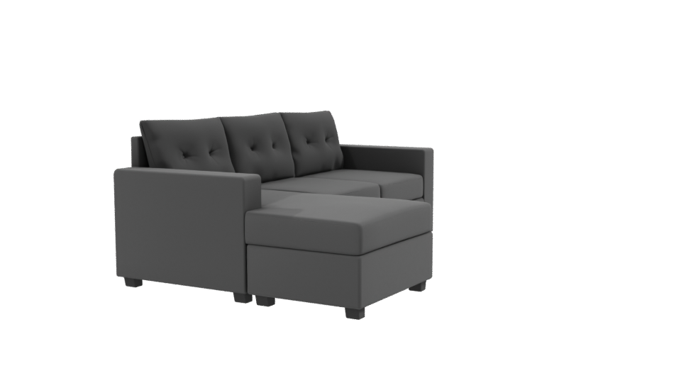 Stylish Modern Sectional Sofa 3D - Professional 3D Model Render 9