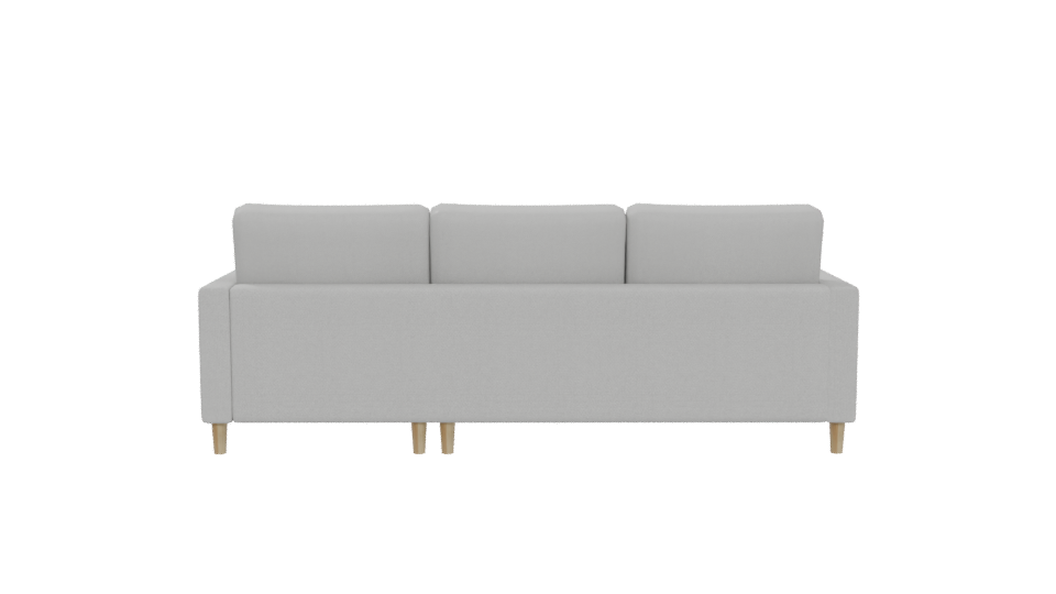 Stylish Modern Sectional Sofa 3D Model - Professional 3D Model Render 5