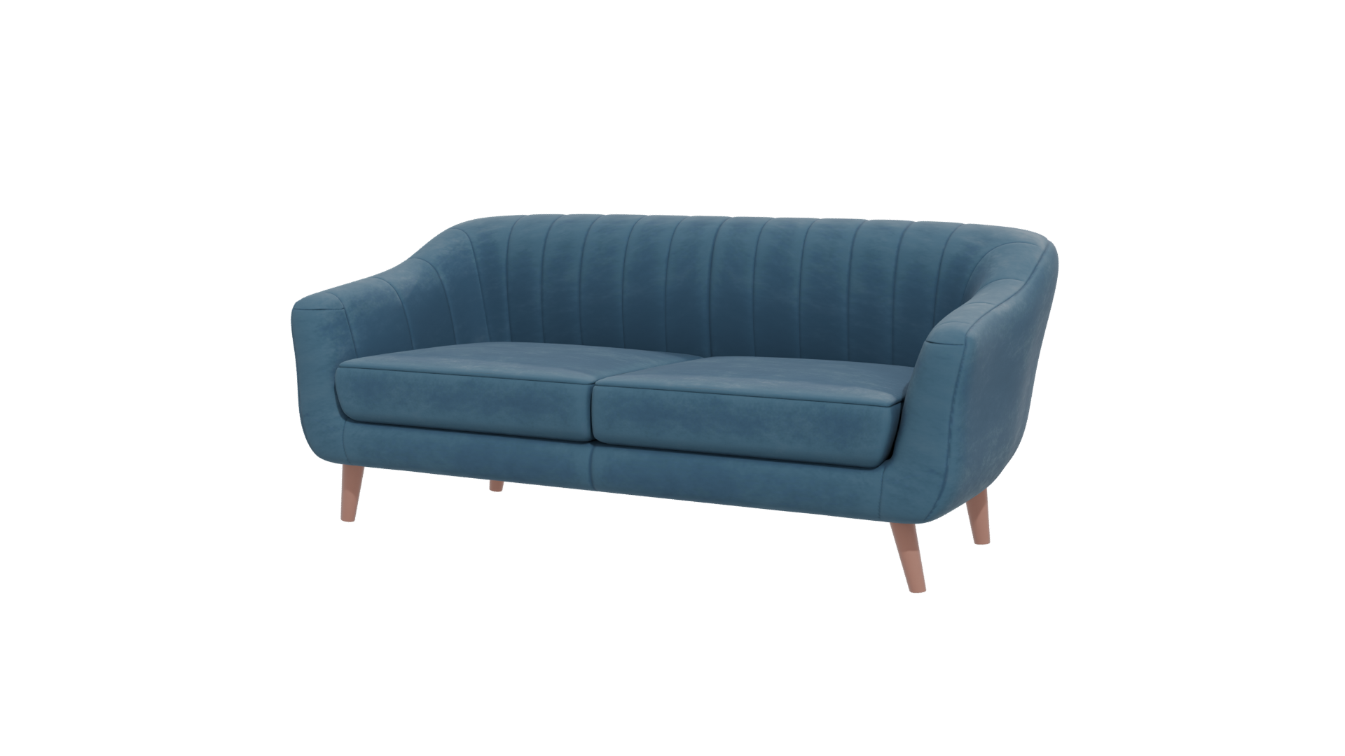 Sitial Berlin Azul Sofa 3D - Professional 3D Model Render 12
