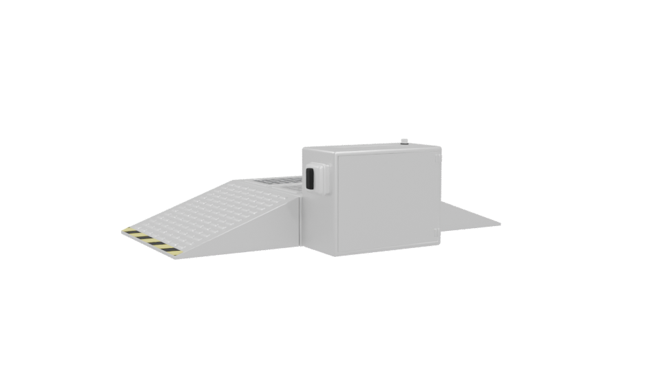 Sleek Industrial LED Light Model - Professional 3D Model Render 4