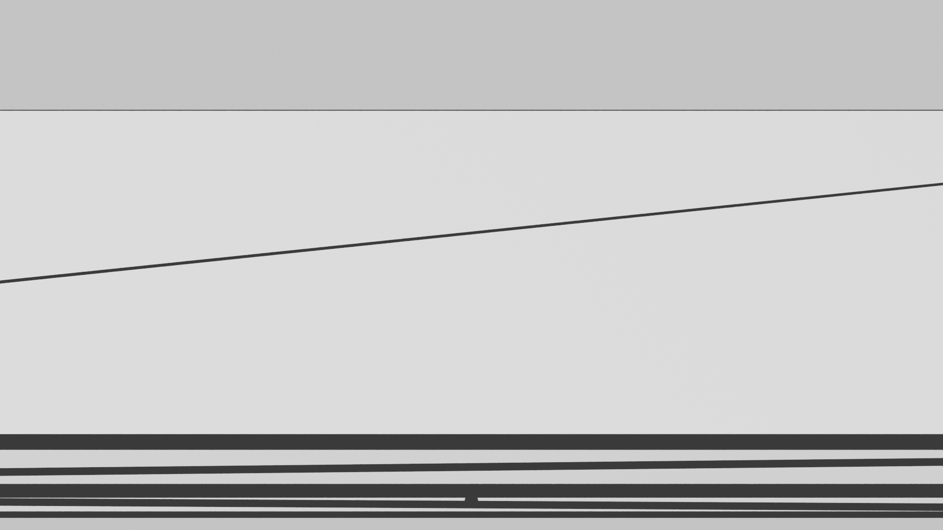 Minimalist Flat Shelf 3D Model - Professional 3D Model Render 10