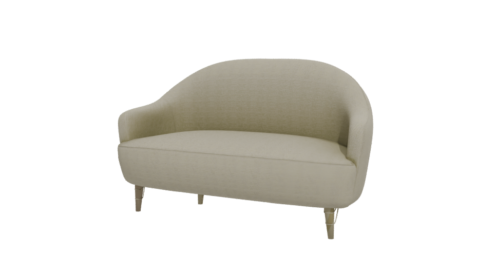 Stylish Modern Sofa 3D Model - Professional 3D Model Render 12