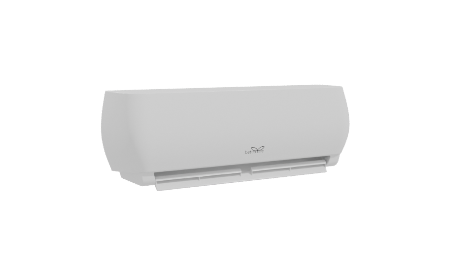 Sleek Air Conditioner Model 3D - Professional 3D Model Render 10