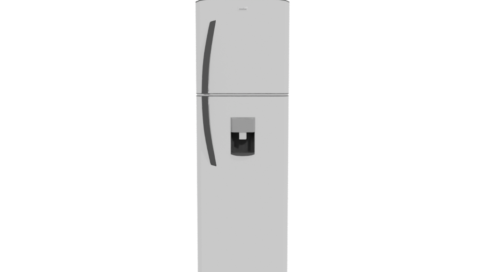 Modern Household Refrigerator Model - Professional 3D Model Render 11