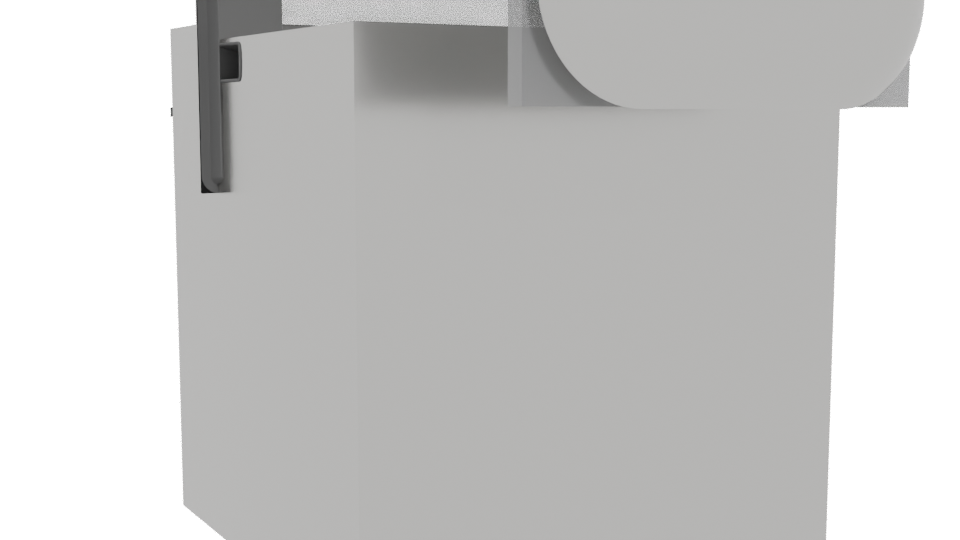 Sleek Modern Built-In Oven 3D - Professional 3D Model Render 4