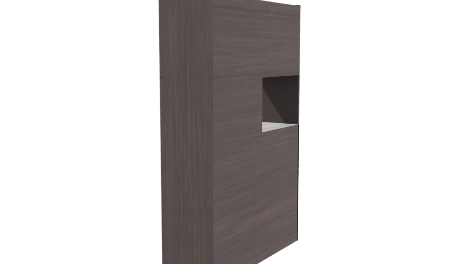 Modern Wooden Kitchen Cabinet 3D - Professional 3D Model Render 3