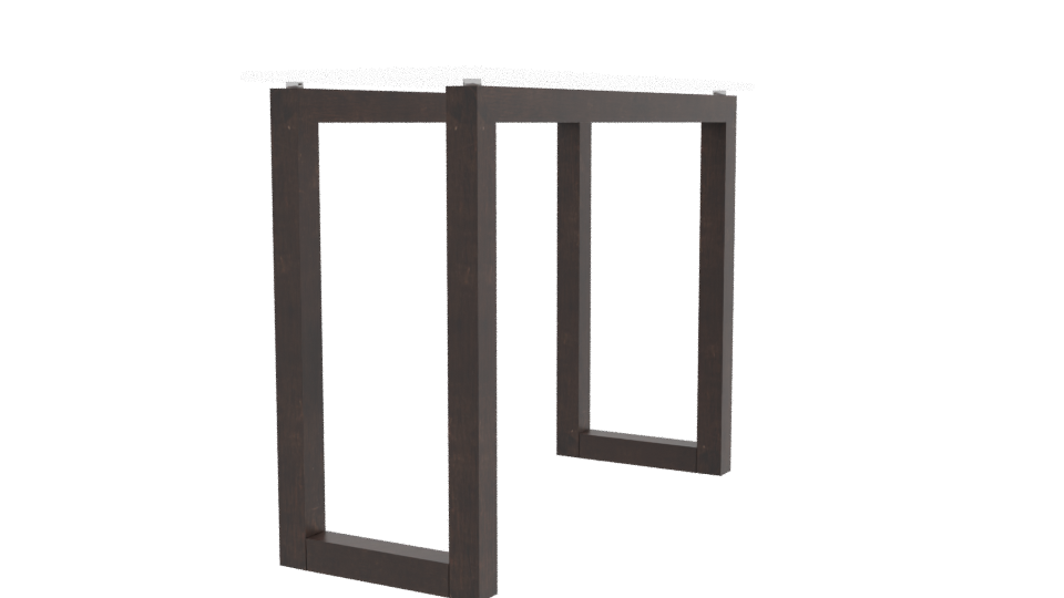 Stylish Console Table 3D Model - Professional 3D Model Render 9