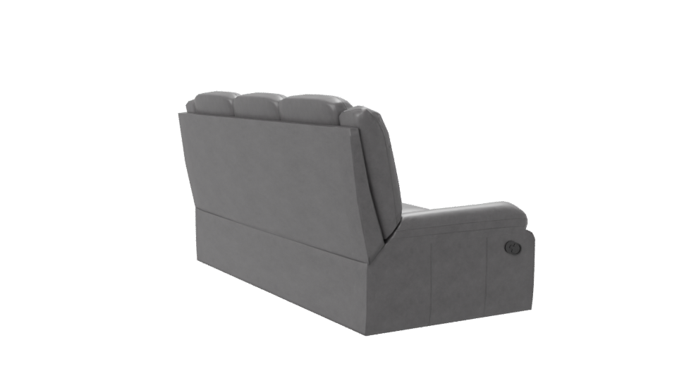 Contemporary Leather Sofa 3D Model - Professional 3D Model Render 7
