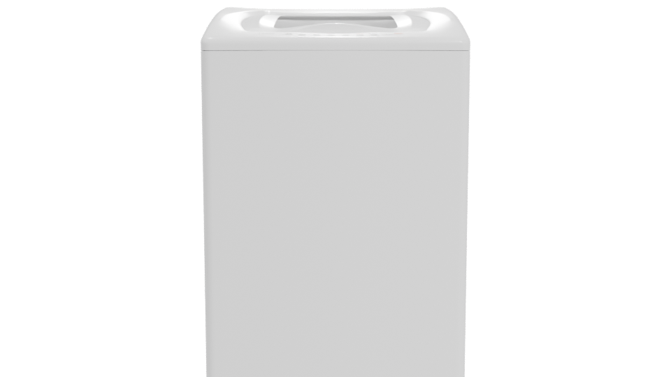 Top-Loading Washing Machine 3D - Professional 3D Model Render 11