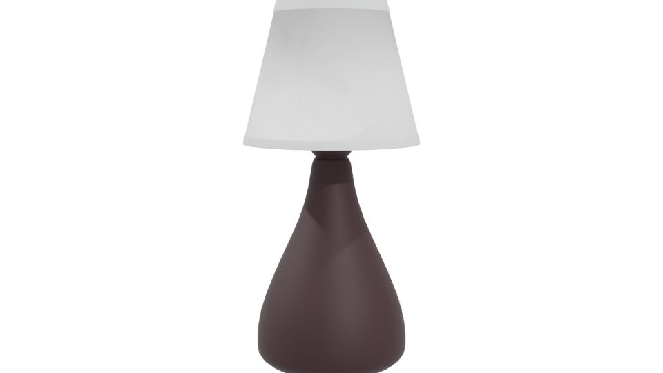 Stylish Modern Table Lamp 3D - Professional 3D Model Render 4