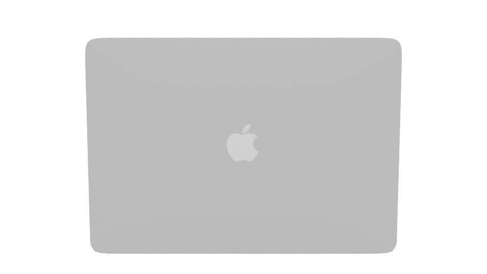 Sleek Modern Laptop 3D Model - Professional 3D Model Render 5