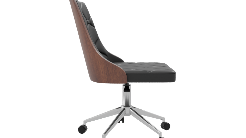 Stylish Modern Office Chair 3D - Professional 3D Model Render 8
