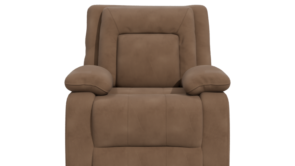 Stylish Reclining Armchair 3D - Professional 3D Model Render 11