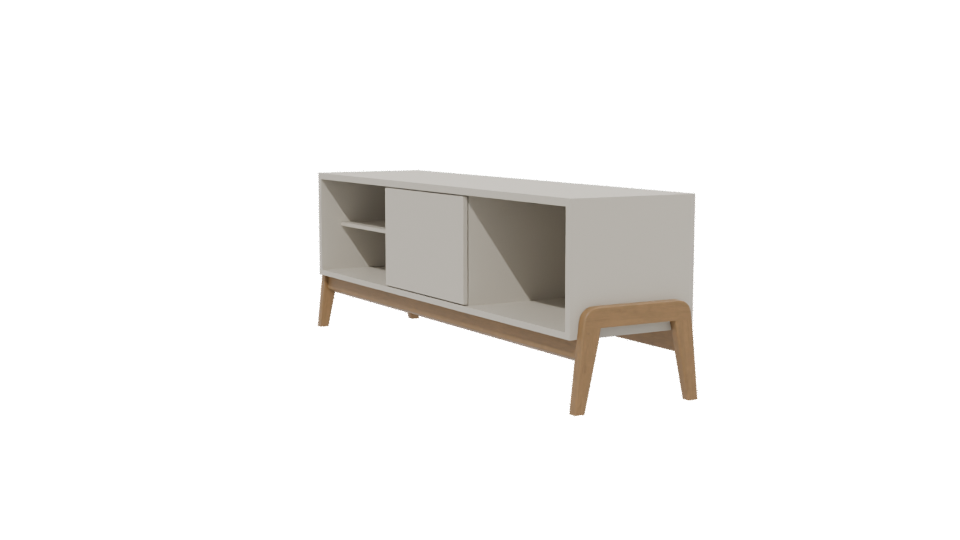 Modern TV Stand 3D Model - Professional 3D Model Render 13