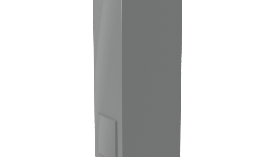 Stylish Double Door Refrigerator 3D - Professional 3D Model Render 7