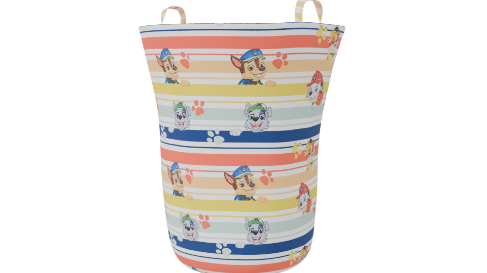Colorful Decorative Storage Bin 3D - Professional 3D Model Render 7