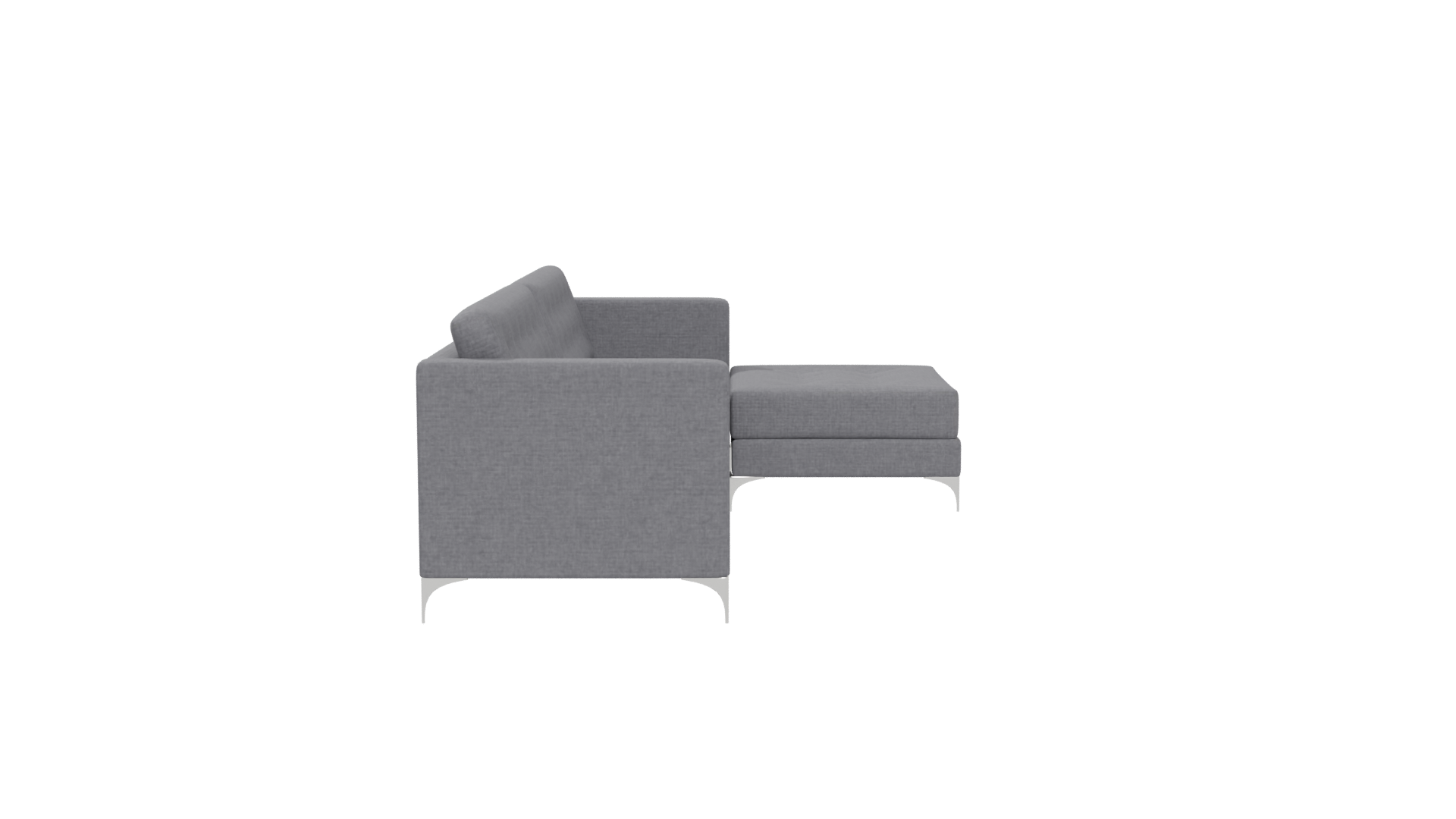 Contemporary Modular Sofa Model - Professional 3D Model Render 5